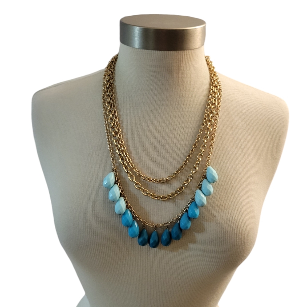 Multistrand Statement Necklace - image 1